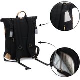Fillikid torba/ruksak za mamu Rolltop Berlin, black | Eponuda.ba