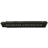  Zidarski metar (Duljina: 2 m, Natpis: Nemam vremena, Boja: Crne boje) Cijene