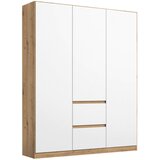 Rauch Möbel omara s klasičnimi vrati, bela, hrast artisan | Shoptok.si