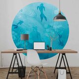  Okrugla fototapeta - Japanese pond 180x180 | shoptok.hr