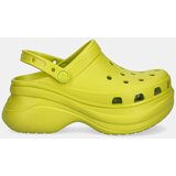 Crocs Natikače Classic Bae Clog W za žene, boja: zelena, s platformom, 206302.312 | shoptok.hr