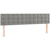  LED uzglavlje svjetlosivo 160x5x78/88 cm baršunasto | shoptok.hr