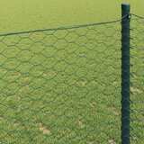  Heksagonalna ograda 1,4 x 10 m PVC Zelena | shoptok.hr