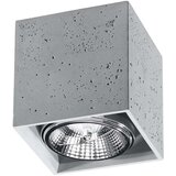  Stropna svetilka VALDE beton, (21347727) | Shoptok.si