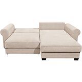 MID.YOU KOTNA SEDEŽNA GARNITURA, rebrasti žamet krem barve | Shoptok.si