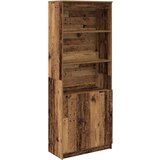 vidaXL Visoka omara starinski les 70x35x180 cm inženirski les | Shoptok.si