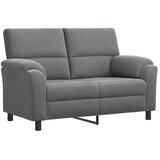  Set sofe 2 pcs Tamnosiva Baršun - Tamnosiva 2-sjedalo (120 cm) + 3-sjedalo | shoptok.hr