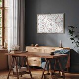  Slika - Rainbows After the Storm - Rainbows of Various Sizes in Pastel Hues Among Rain Clouds in a Gray-Blue Shade 90x60 U priro | shoptok.hr