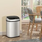  Automatska kanta za smeće sa senzorom pokreta od nehrđajućeg čelika 48 L srebrna | shoptok.hr