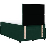  box spring s madracem tamnozeleni 120x190 cm baršunasti | shoptok.hr