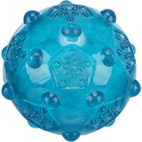 Lopta sa zvukom guma 8cm plava | Eponuda.com
