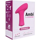 Lovense Ambi - Pametni dvomotorni klitorisni vibrator na baterije (roza) | Shoptok.si
