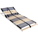 vidaXL Krevetna podloga Smeđa 90 x 190 cm Drvo i plastika | shoptok.hr