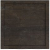  Kupaonska radna ploča tamnosmeđa 60x60x(2-4) cm tretirano drvo | Eponuda.ba