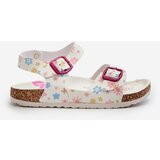 EVENTO Children's Sandals with Flowers and Buckles White Memoria | Shoptok.si
