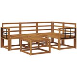  Set vanjskih sofa 5 kom. Prirodna Čvrsto drvo akacije | shoptok.hr