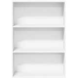  Regal za knjige bijeli 80x30x114 cm od konstruiranog drva | shoptok.hr