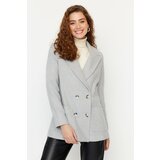 Trendyol Coat - Gray - Basic Cene