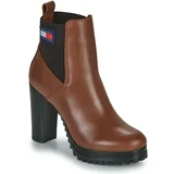 Tommy Jeans Essentials High Heel Boot Smeđa