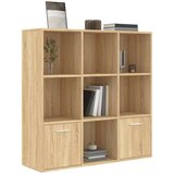 Ormarić za knjige boja hrasta 98x30x98 cm od konstruiranog drva | shoptok.hr