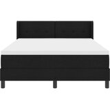  Krevet s opruga kutije s uzglavljem Crna 200 x 140 cm tkanina | shoptok.hr