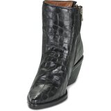 Airstep / A.S.98 Gležnjarji COUNTRY CROCO Črna | Shoptok.si