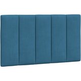 vidaXL Jastuk za uzglavlje plavi 80 cm baršunasti | shoptok.hr