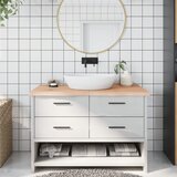  Kupaonska radna ploča 120x60x(2-4) cm netretirano masivno drvo | shoptok.hr