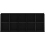 Hammel Furniture Crni modularni sustav polica 169x69 cm Mistral Kubus - | shoptok.hr