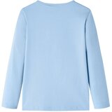 Dječja majica dugih rukava svjetloplava 140 | shoptok.hr