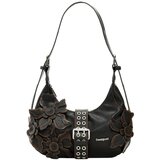 Desigual Torba za čez ramo rjava / črna | Shoptok.si