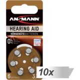 Ansmann 10x6 Zinc-Air 312 (PR41) Hörgeräte Batterien | shoptok.hr
