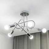  plafonski luster oxford 5xE27/15W/230V sjajni hrom | Eponuda.com