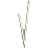 CINQUE siva led stropna svetilka z glasovnim upravljanjem s pomočjo mobilne aplikacije s kovinskim senčilom 35x127.5 cm cicanto – | Shoptok.si