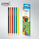 Scool Drvene bojice Flexy SC753/ set 1/6 | ePonuda.com