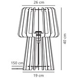 Nordlux stona lampa groa 1xE27/40W/230V | Eponuda.com