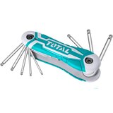 Total 8-dijelni set kuglični šesterokutni imbus ključ (THT1061836) | shoptok.hr