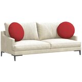  Jastučići za sjedenje 2 pcs Crvena Ø50 x 19 cm tkanina | shoptok.hr