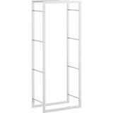  Stalak za drva za ogrjev 50x28x132 cm od nehrđajućeg čelika | Eponuda.com