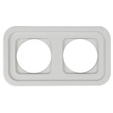  Elhard - Keramički retro okvir, dvostruki, beo | Eponuda.com