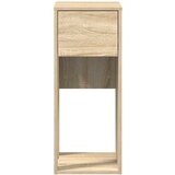 vidaXL Računalniški stolp s predalom sonoma hrast 30x44x74 cm | Shoptok.si