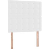  Krevet s od storage Čista bijela 90 x 200 cm Lažna koža | shoptok.hr
