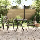 vidaXL 3-dijelni bistro set brončani od lijevanog aluminija | shoptok.hr