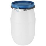Ramda Bačva PVC Bijela 30L, promjer 253mm, Obruč sa Poklopcem | shoptok.hr