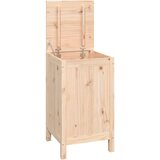  Kutija za rublje 44 x 44 x 76 cm od masivne borovine | shoptok.hr