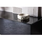 Venture Home TV komoda Fristad 45 × 35 × 160 cm, sjajna crna | shoptok.hr