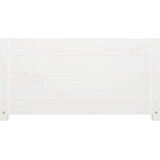 Dnevni ležaj bijeli 90 x 200 cm od masivne borovine | shoptok.hr