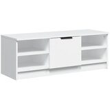TV ormarić bijeli 102 x 35,5 x 36,5 cm od konstruiranog drva | shoptok.hr