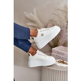 Boto Sneakers Women's Sports Shoes Insulated On Massive Sole White Ardiela | Shoptok.si