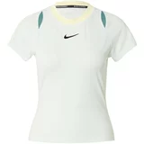 Nike Tehnička sportska majica 'COURT ADVANTAGE' svijetložuta / zelena / menta